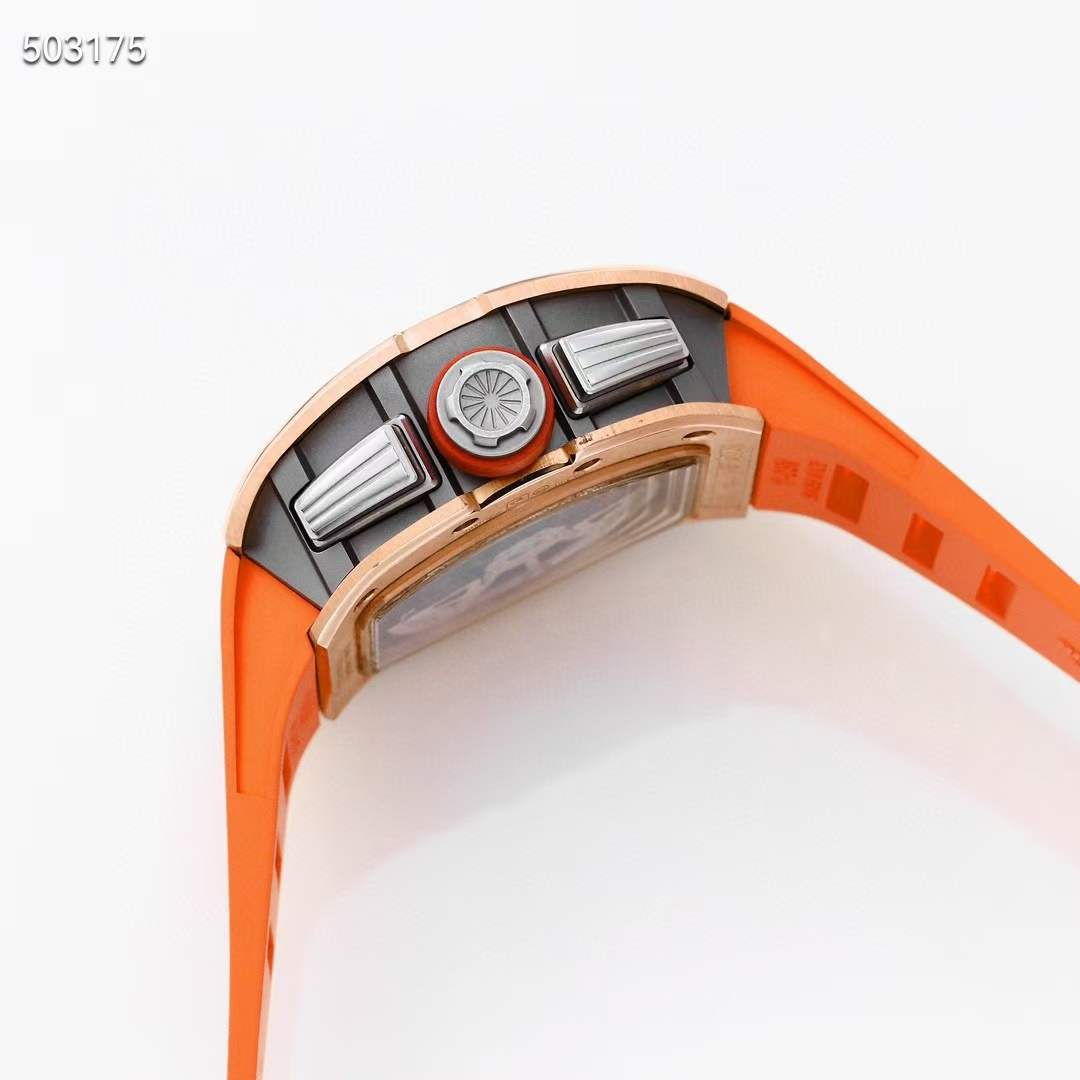 리차드밀 2023 RM011 FM 오렌지스트랩 시계 워치